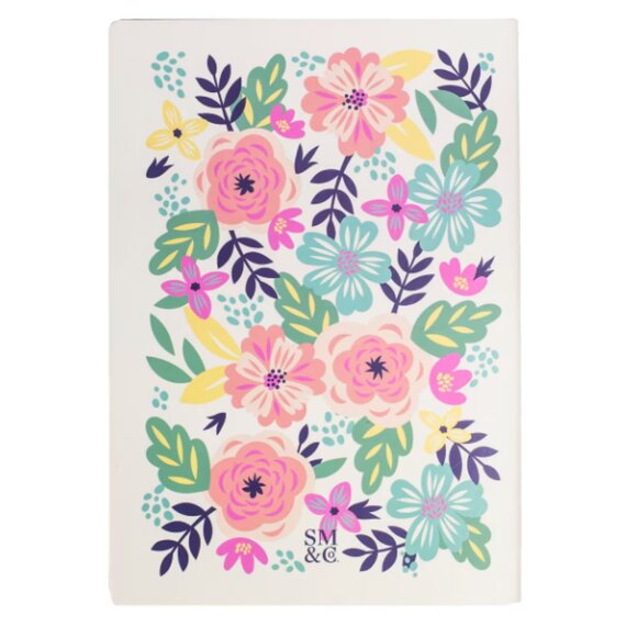 ❣️2/$36 NIP Steel Mill & Co. Mint Floral Stitch Notebook Set of 3 - Picture 9 of 9